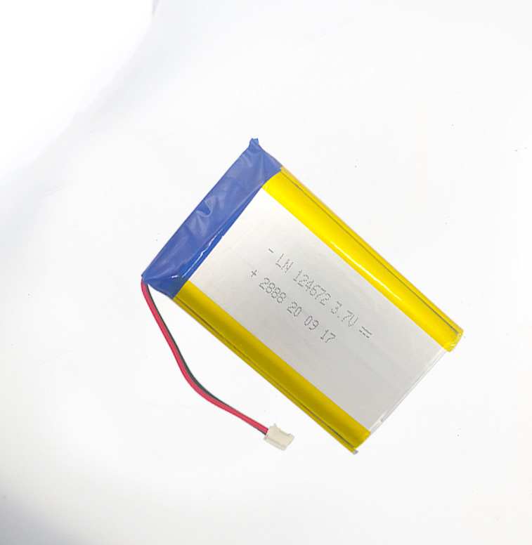 3.7V 124672 4600mAh 照明燈具聚合聚合物鋰電池 3.7V 124672 4600mAh 照明燈具聚合聚合物鋰電池