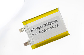 3.7V 914256 2600mAh 可穿戴設備低溫聚合物鋰電池 3.7V 914256 2600mAh 可穿戴設備低溫聚合物鋰電池